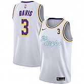 Lakers 3 Anthony Davis White 2020-2021 City Edition Nike Swingman Jersey Dyin,baseball caps,new era cap wholesale,wholesale hats